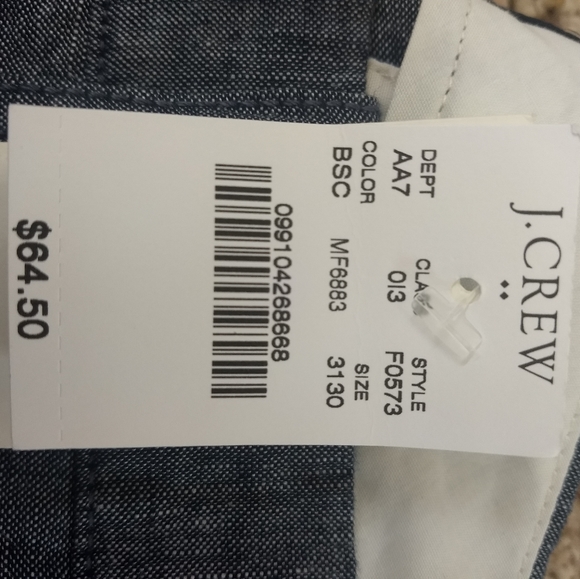 Men's J. Crew The Sutton dress/casual pants 31x30 - Picture 7 of 9